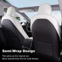 Wekar rear seat cover for Model Y 2025-2026 keeps passengers comfortable and seats protected.