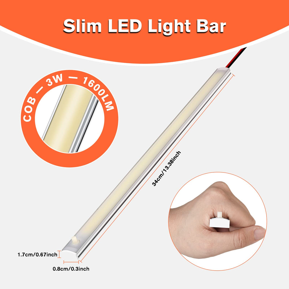 Durable WELLUCK aluminum-base LED strip designed for vehicles and cabinets