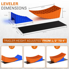 WELLUCK travel setup helps fast campsite leveling