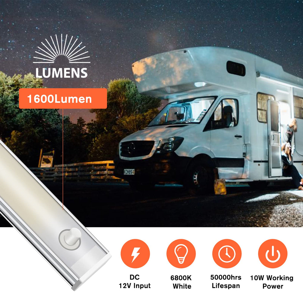 Mounting kit includes screws and magnets for WELLUCK light bars