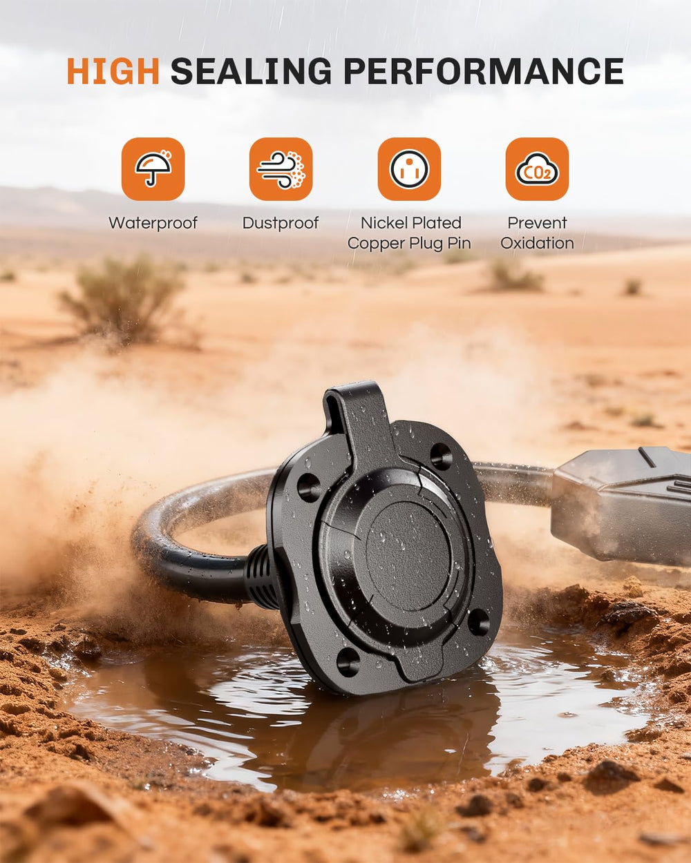 Welluck outdoor RV use illustrates rugged, reliable power connection