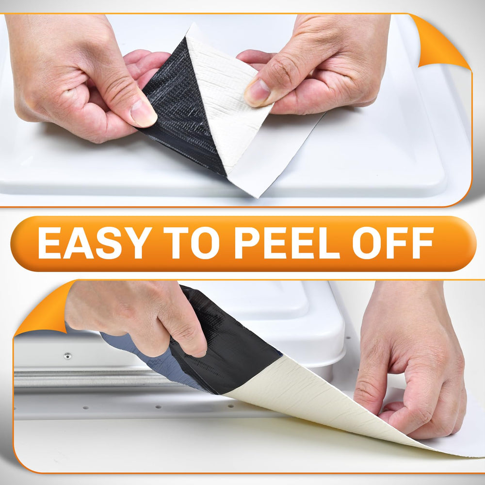 WELLUCK RV roof tape sealing crack on roof for weatherproof protection