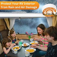 WELLUCK RV roof tape weatherproof coverage guards against rain
