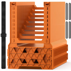 WELLUCK RV Sewer Hose Support 20ft for outdoor use, ensures stable alignment.
