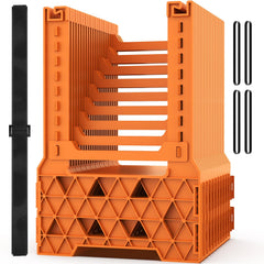 WELLUCK RV sewer hose support ready to use, simplifies setup after dumping.