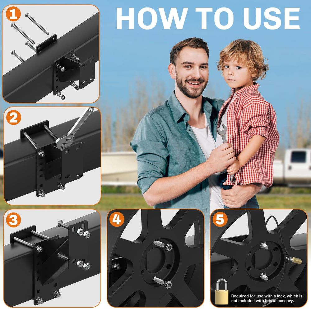 WELLUCK quick-install design enables one-handed mounting.