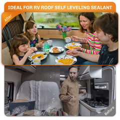 WELLUCK self-leveling sealant resists temperature changes from -40°C to 90°C.