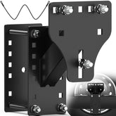 WELLUCK trailer spare tire mount with 3-nut fix provides secure, fast installation.
