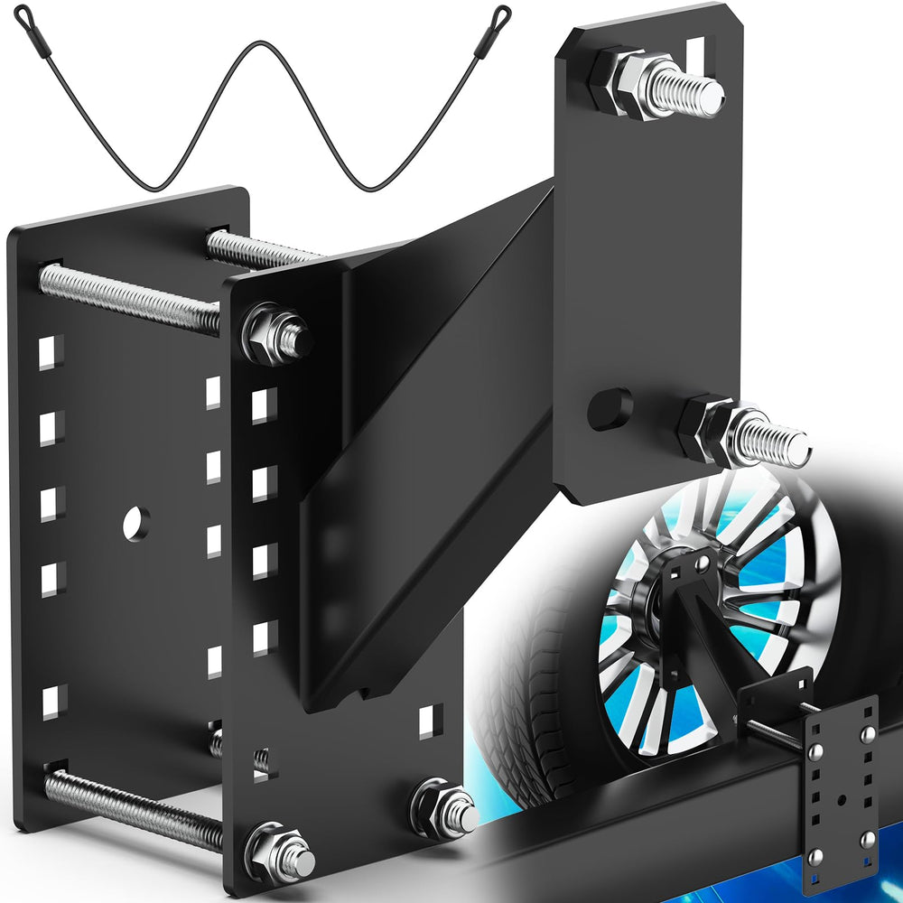 WELLUCK trailer spare tire mount with durable steel construction.