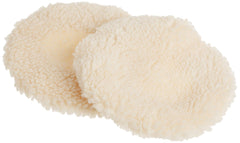 WEN 10-inch wool polishing bonnet close-up showing soft fibers and padding for safe detailing.