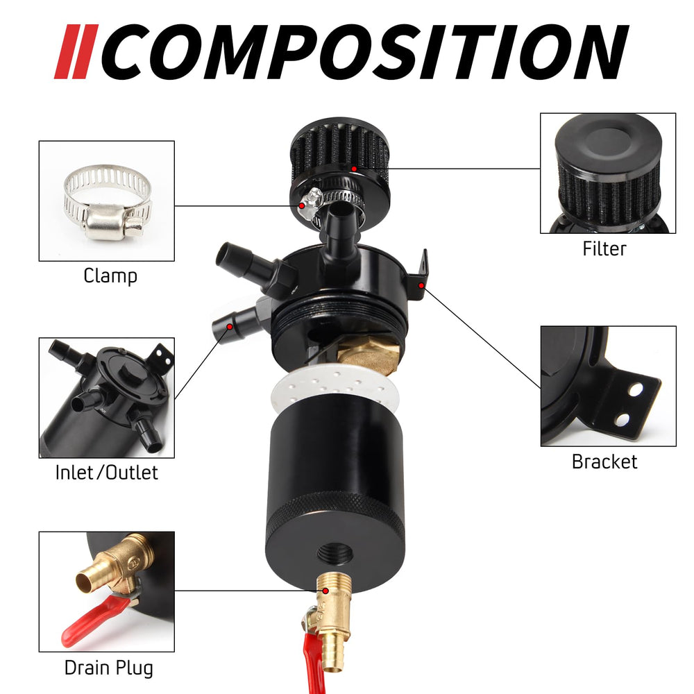 WENJTP two-port assembly showing inlet and outlet connections.