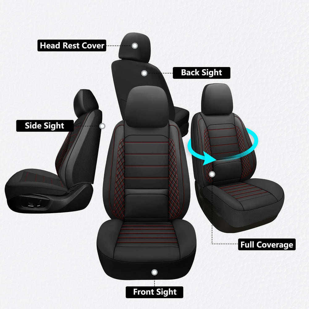 WENNFOUR Tacoma lumbar-support seat covers offer comfort on long drives