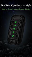 Wenwubin glow-in-the-dark buttons illuminate the key fob for night use