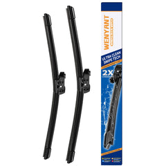 Wenyant 26/19 inch wipers on a Tesla Model 3 provide clear front visibility