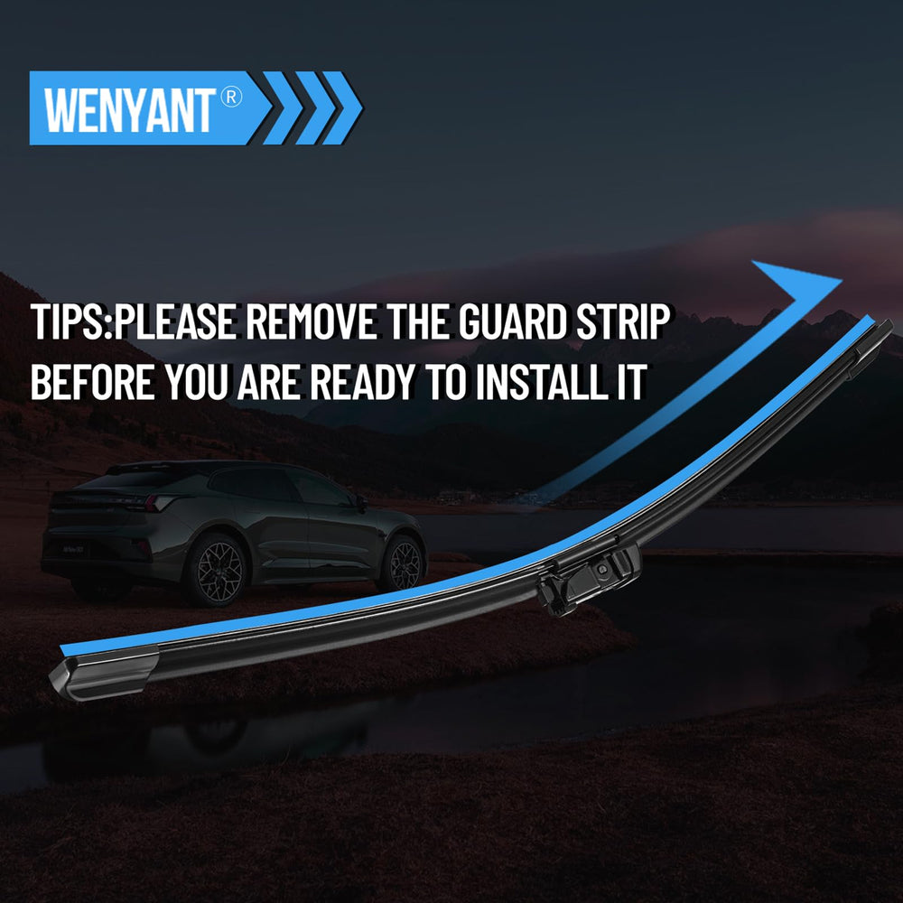 Wenyant two blades in pack ensures front replacement without extra purchases