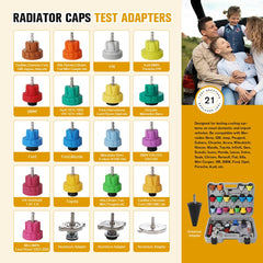 Wenzhon leakage testing reveals radiator leaks quickly and accurately