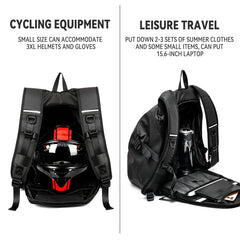 WEPLAN padded-back-panel offers comfortable wear on long trips.