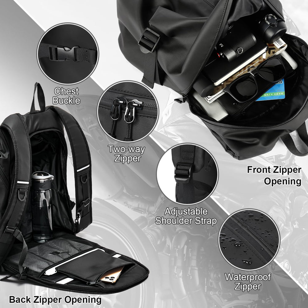 WEPLAN helmet backpack ideal for daily commutes and rides