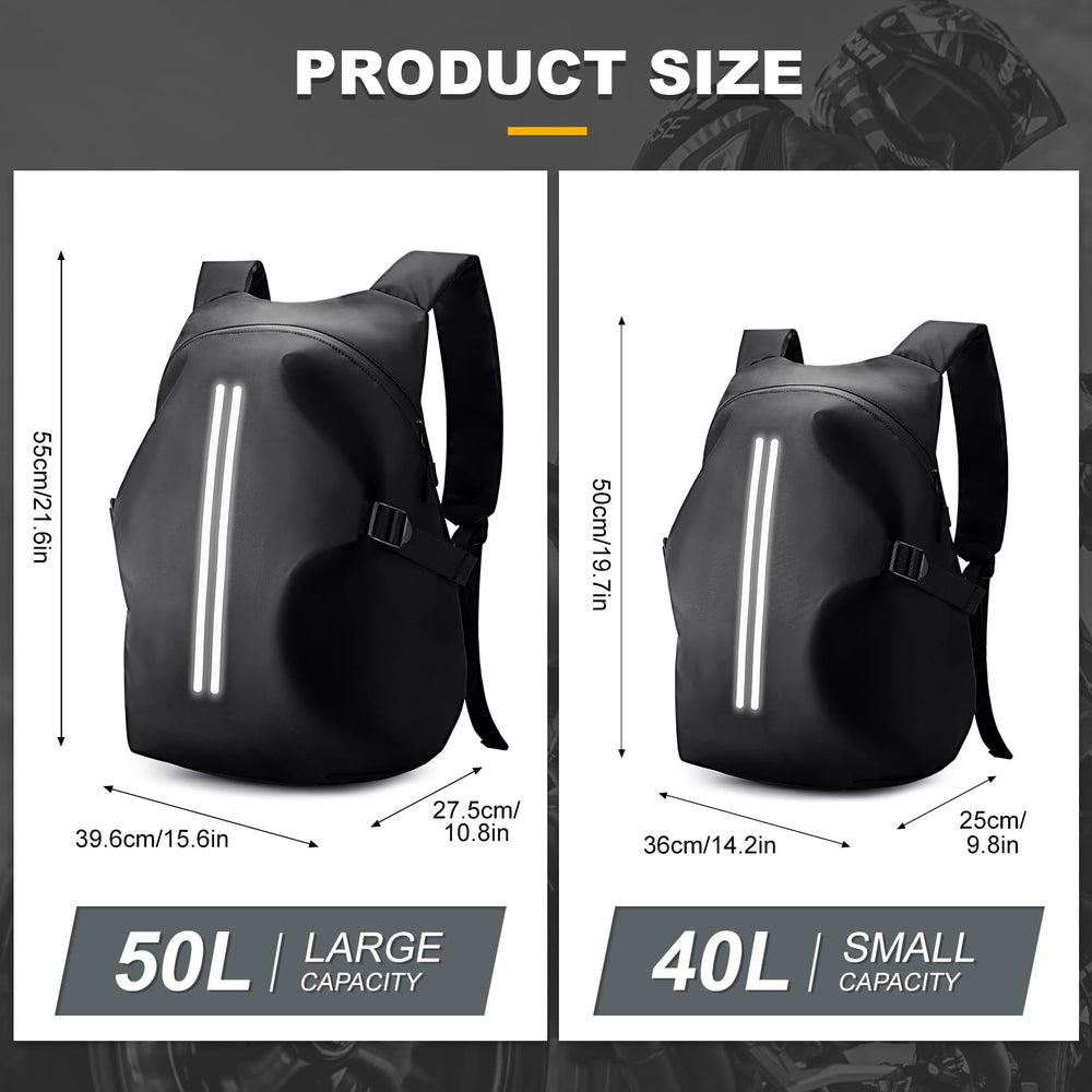WEPLAN helmet backpack made with high-density nylon for durability
