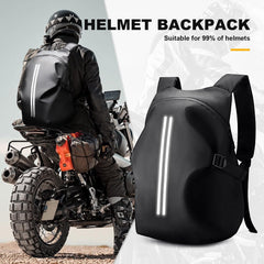 WEPLAN helmet backpack travel-friendly with ample space for essentials