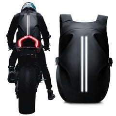 WEPLAN motorcycle helmet backpack waterproof construction protecting gear in light rain