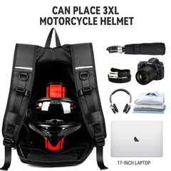 WEPLAN waterproof nylon backpack keeps gear dry during light rain.