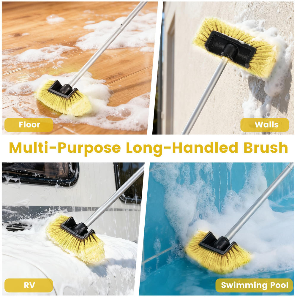 WESBRITE lightweight brush and storage bag for easy transport.