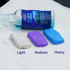 WEST HORSE clay bar leaves silky-smooth paint finish after use.