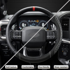 West Llama black gray quilted cover enhances the car interior with a refined, cohesive look.
