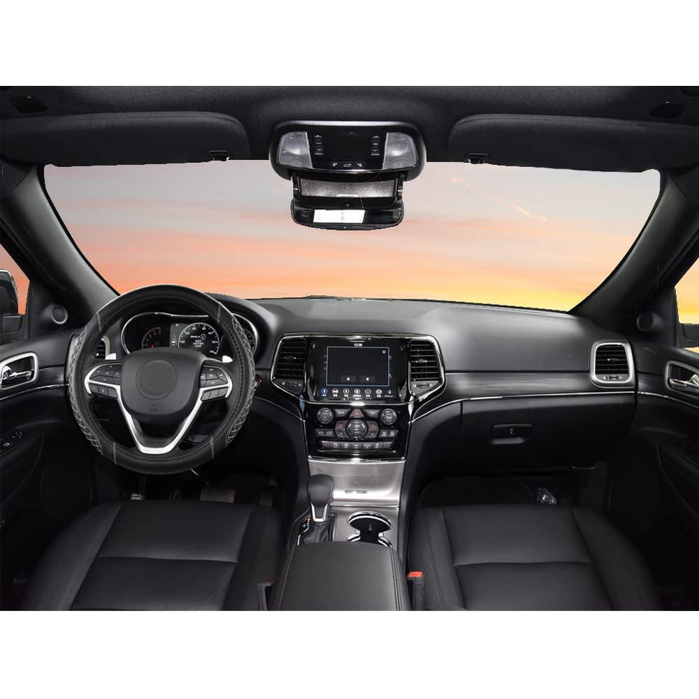 West Llama microfiber leather feel delivers soft touch and durable wear for daily driving.