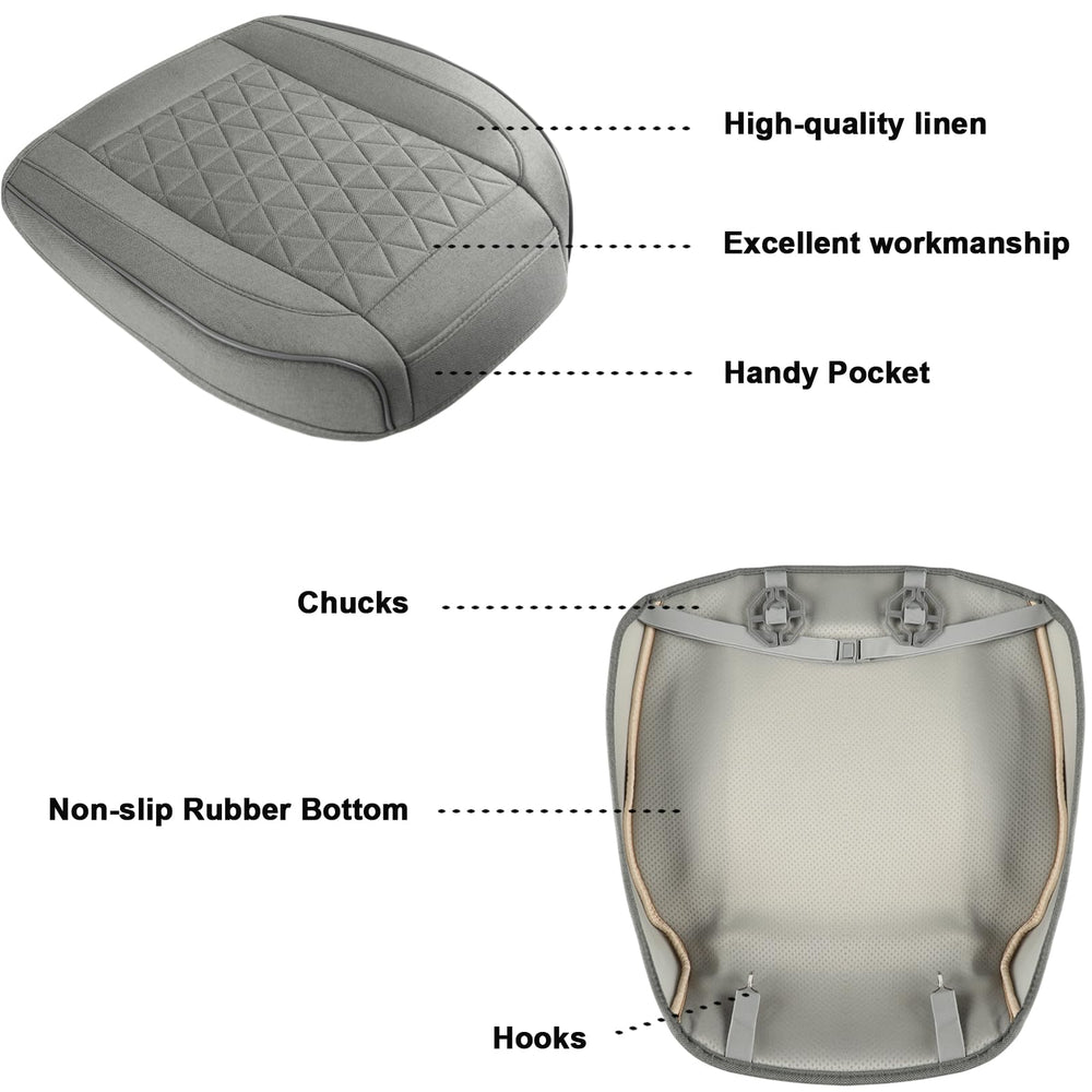 West Llama universal-fit front seat cover fits 95 percent of vehicles