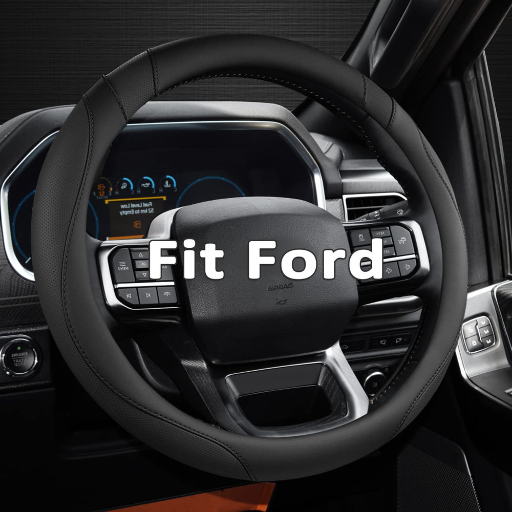 West Llama steering wheel cover for Ford F-150 with premium grip