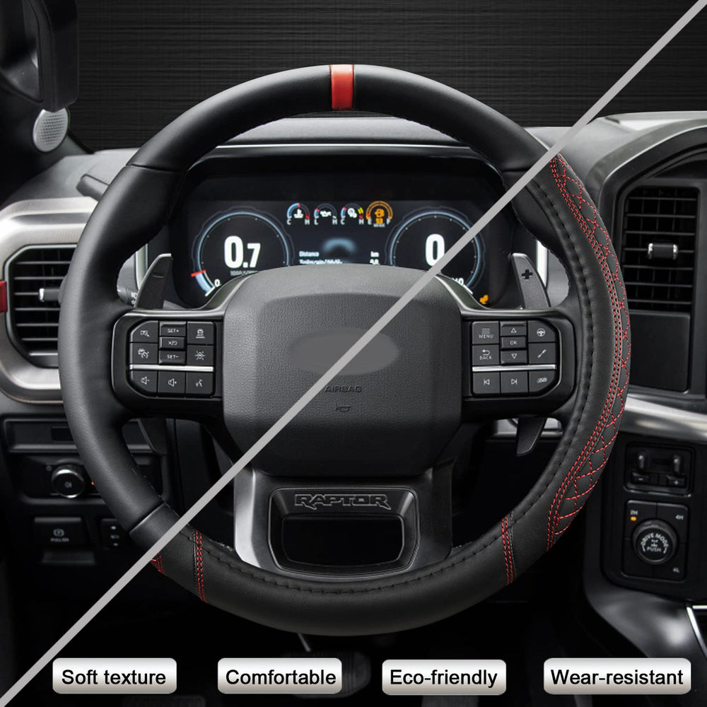 West Llama easy tool-free install, quick upgrade for worn or plain steering wheels.
