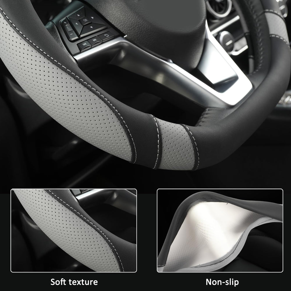Installation guide shows easy fit with no tools required.