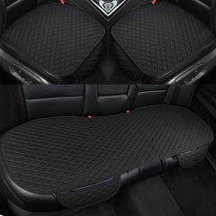 West Llama linen front seat covers protect seats with durable, soft fabric.