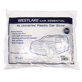 West Lake Car Essentials cover on car shields against rain and pollen.
