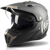 Westt dirt bike helmet with DOT full-face shell for protection on trails