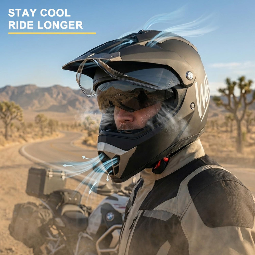 Westt helmet ventilation channels keep air flowing front to back