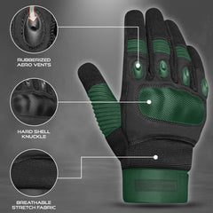 WESTWOOD FOX gloves with conductive fingertips for touchscreen use.