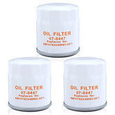 Wetenex Kawasaki 49065-2071 oil filter with durable seal for reliable filtration.