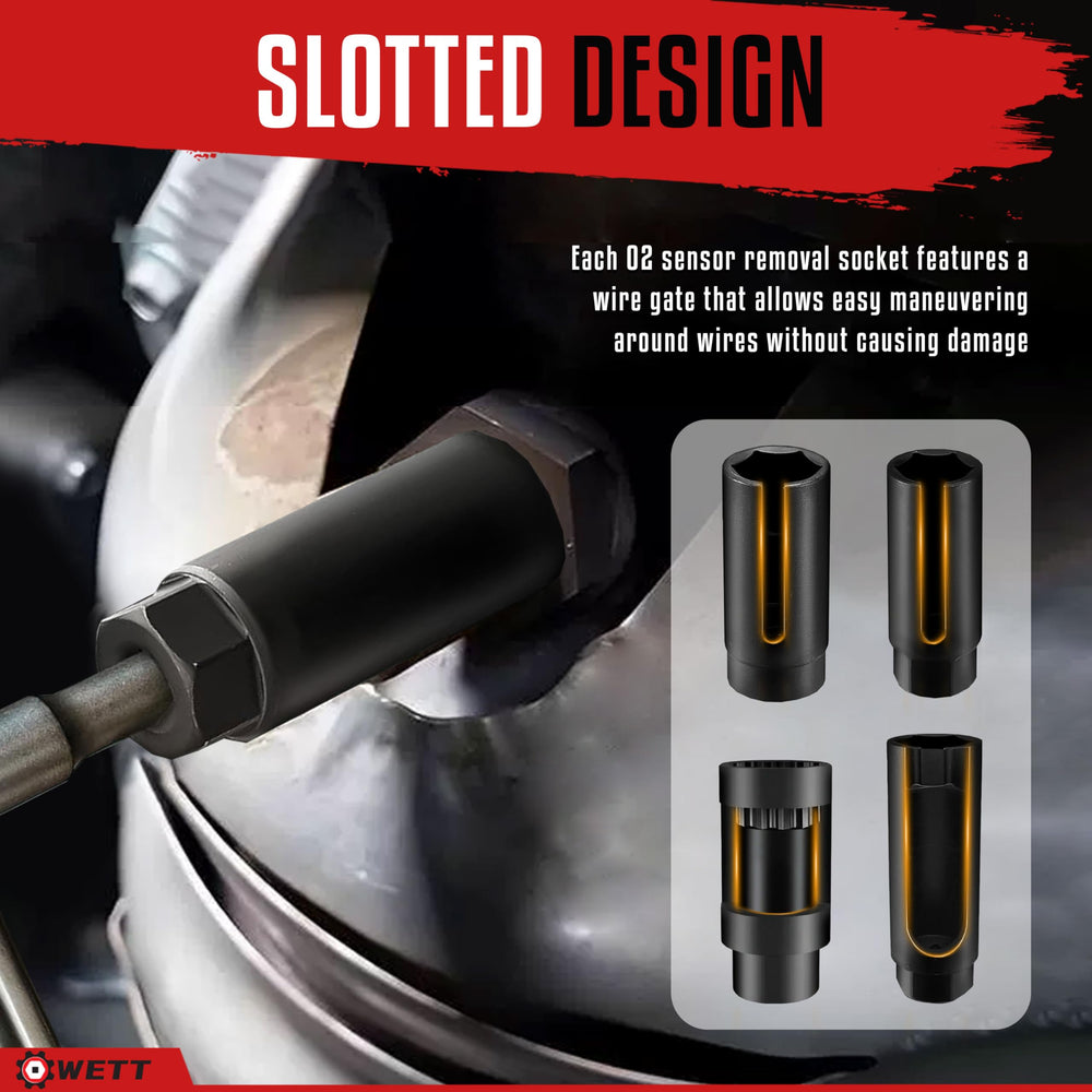 WETT sensor unit socket 27mm 3-8dr aids tight spaces.