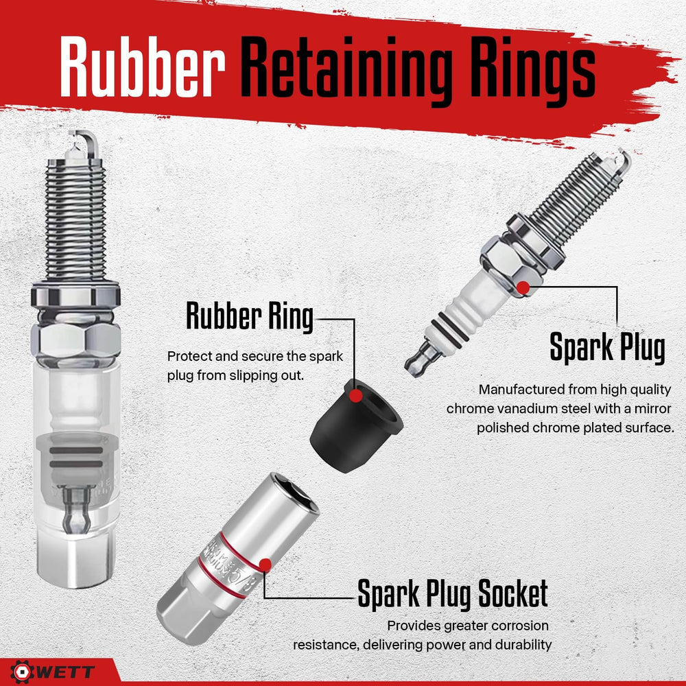 WETT spark plug socket 18mm designed for durable fitment