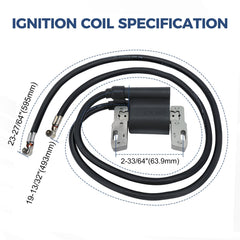 Wetenex branding close-up on a replacement ignition coil.