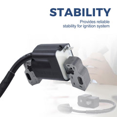 Wettenex ignition coil wiring lead length emphasizes flexible connection for mower setups