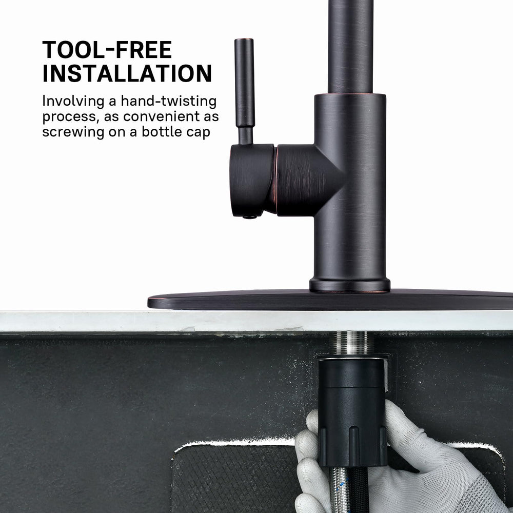 WEWE ceramic cartridge ensures smooth daily operation.