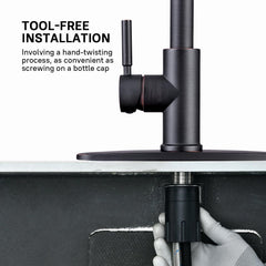 WEWE ceramic cartridge ensures smooth daily operation.