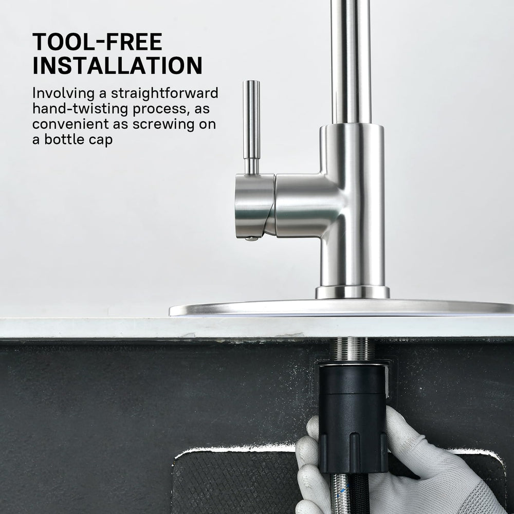 WEWE nanotech finish resists fingerprints and water spots, easy to clean.