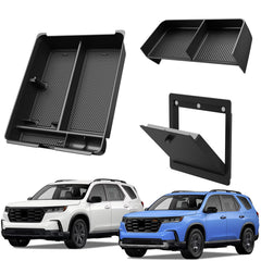 Wexyldra center console insert tray keeps small items organized and easy to reach