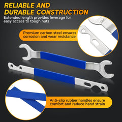 Weyleity 36mm fan clutch wrench for secure precise nut removal.
