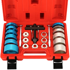 Weyleity crank-seal puller in use for quick crankshaft maintenance.